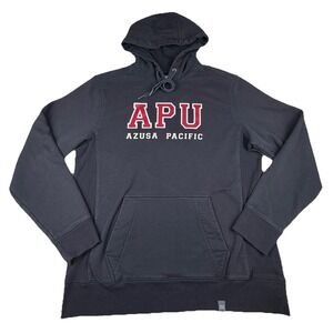 APU‎ Azusa Pacific University Mens Black Hoodie-NEW ERA Size XL Pullover